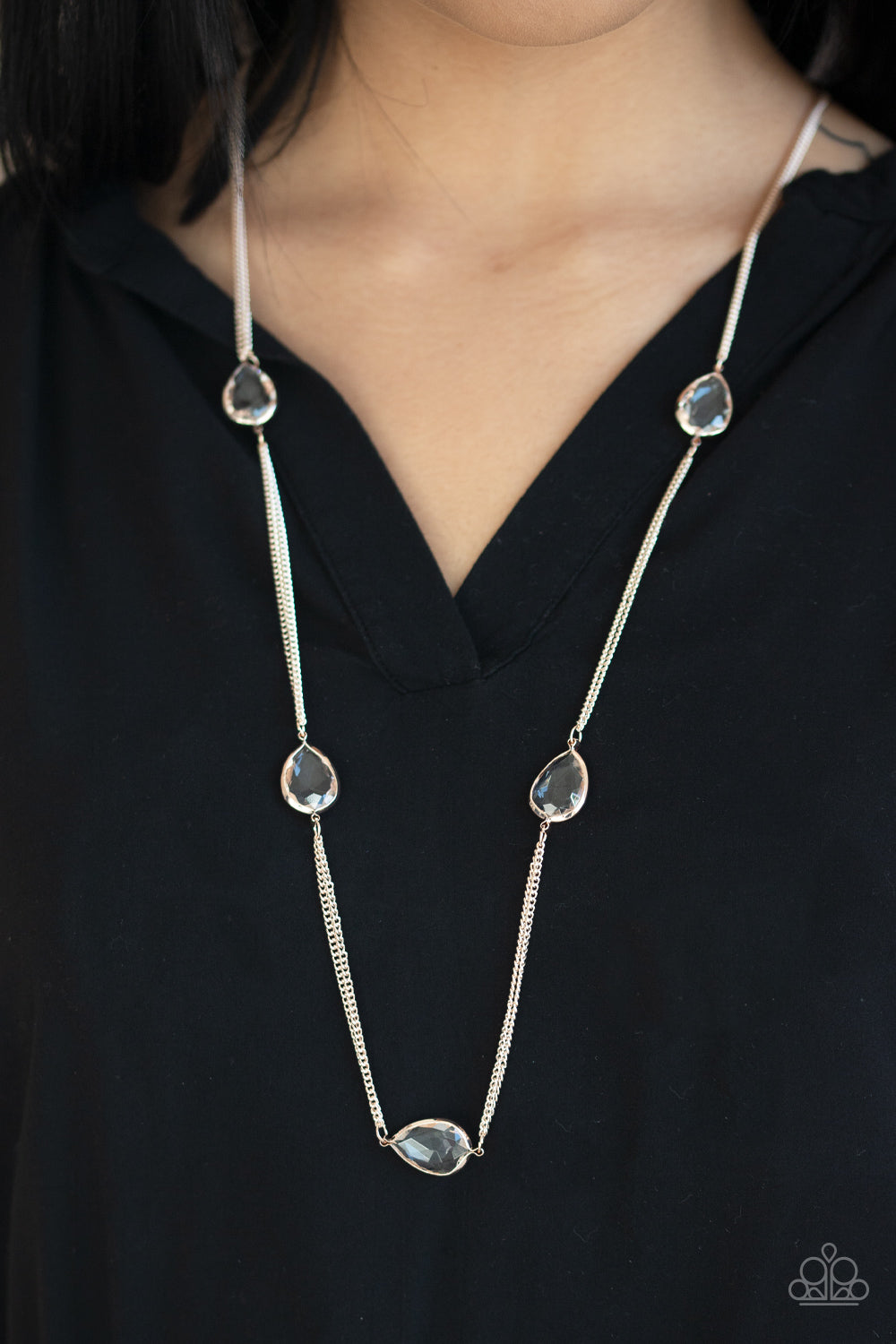 TEARDROP TIMELESSNESS - ROSE GOLD