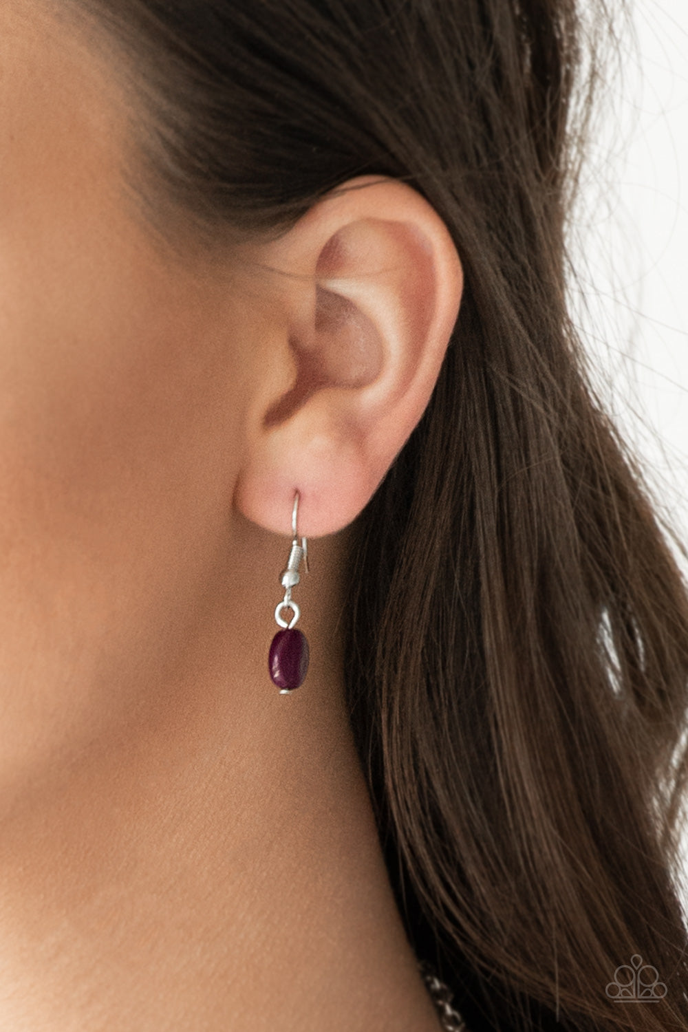 MAKE SOME ROAM! - MULTI PINK PURPLE BLUE FRINGE NECKLACE