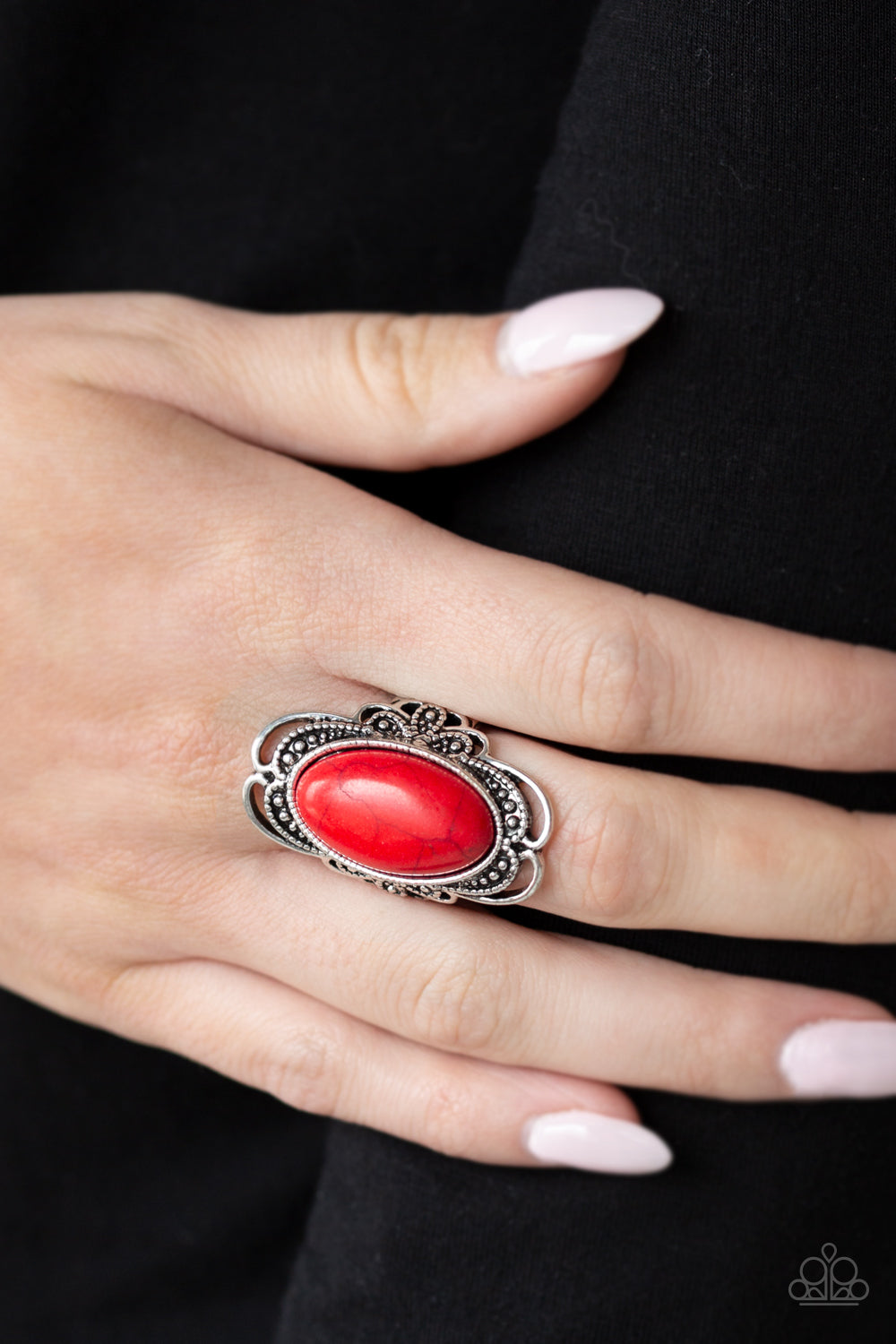 DESERT FLAVOR - RED SAND STONE RING
