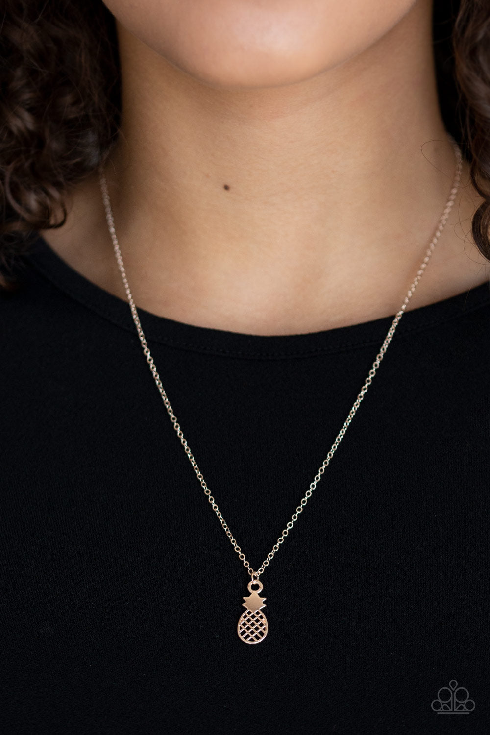 A PINEAPPLE A DAY - ROSE GOLD