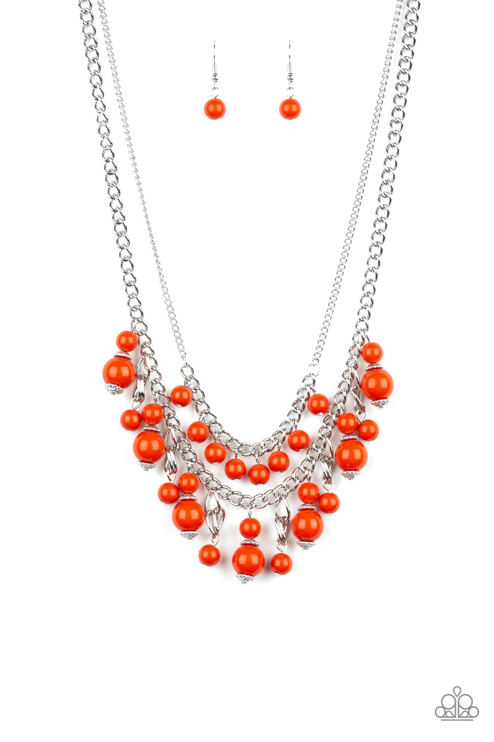 BEAUTIFULLY BEADED - ORANGE
