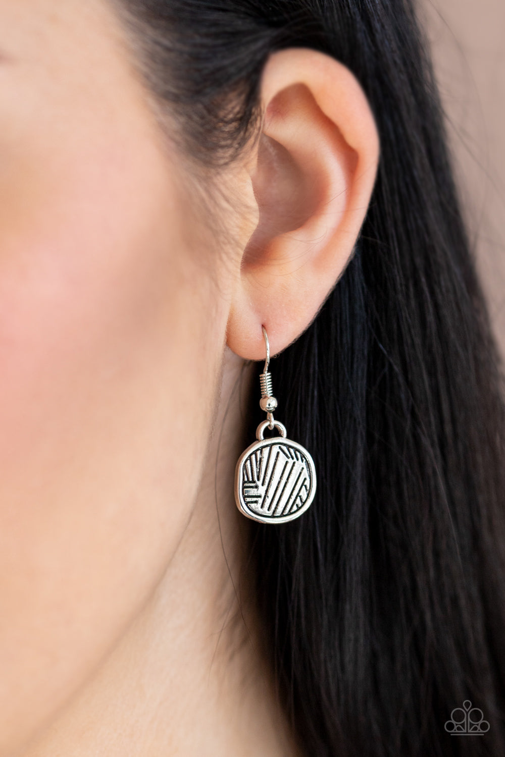 METALLIC PATCHWORK - SILVER