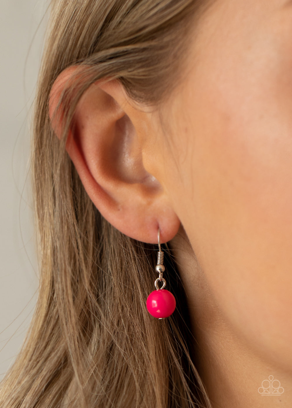 LAYER AFTER LAYER - PINK BEADS 3 LAYER NECKLACE