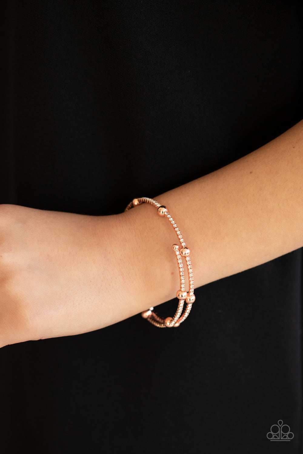 STANDOUT SHINE - COPPER COIL BRACELET
