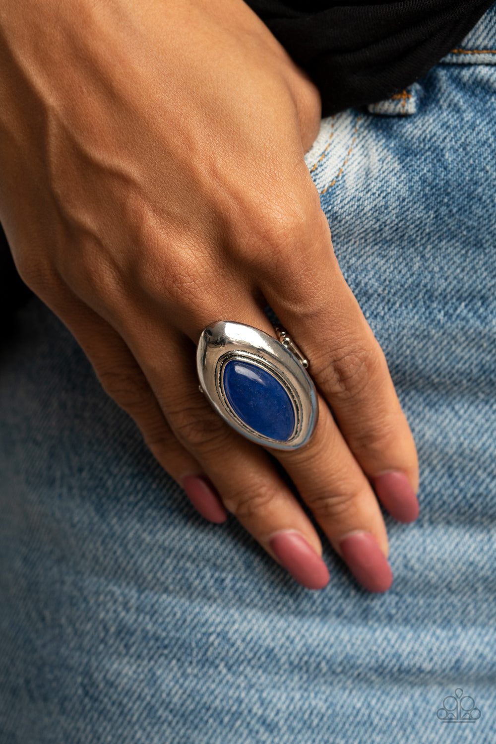 SAHARA SEER - BLUE LAPIS LAZULI SILVER RING
