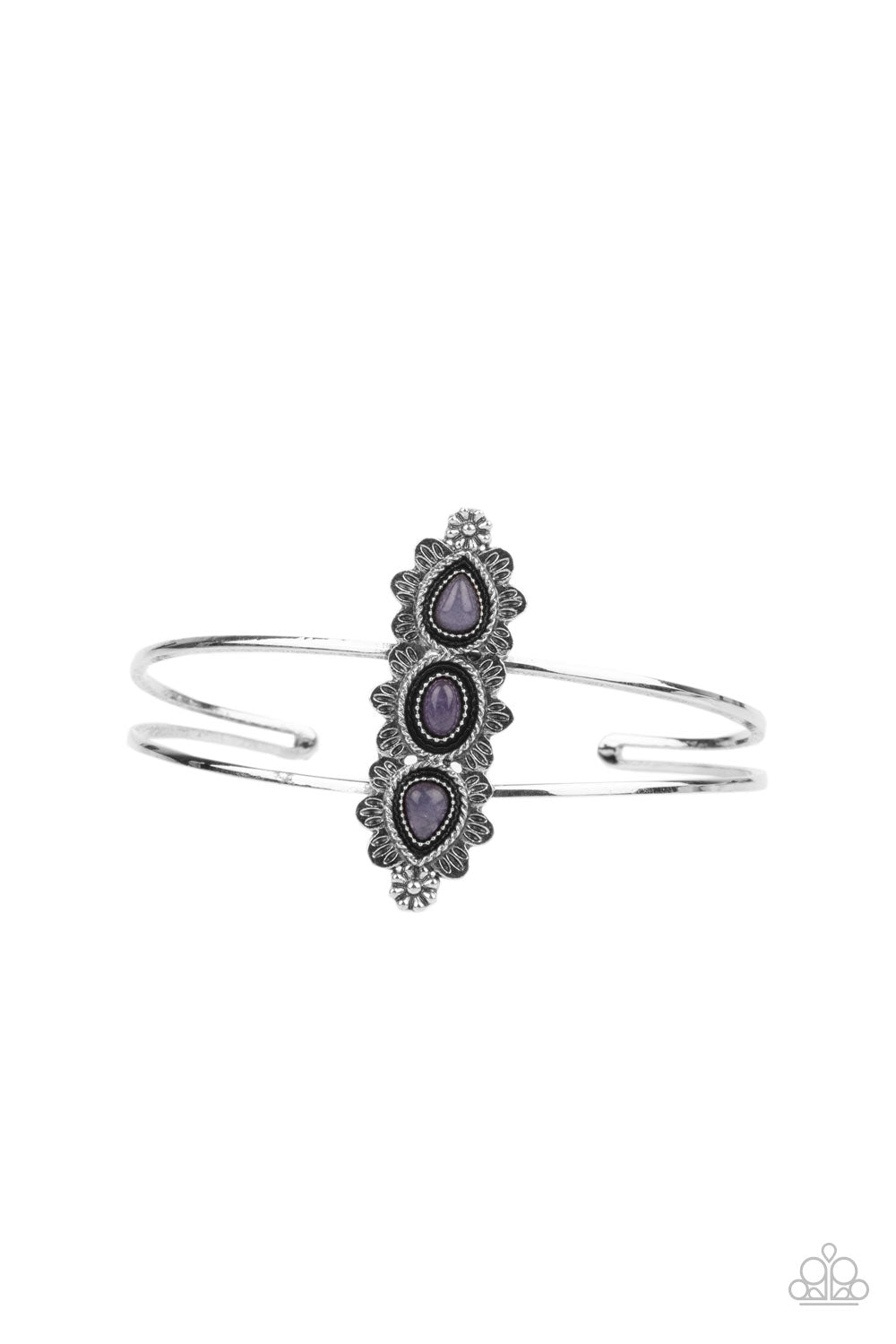 beesblingbash-fairytale-flowerbeds-purple-bracelet-paparazzi-accessories