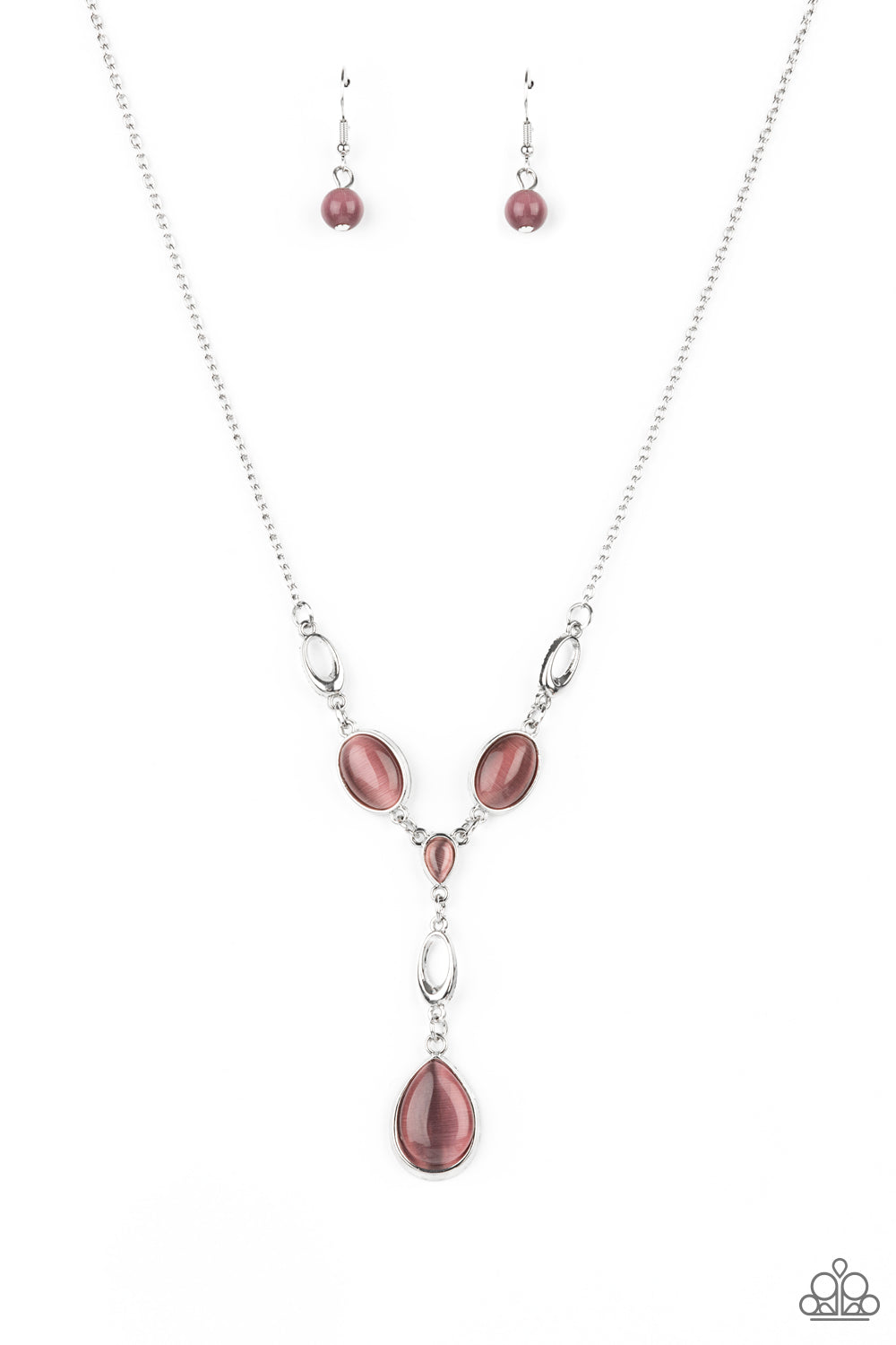 Purple moonstone deals necklace paparazzi