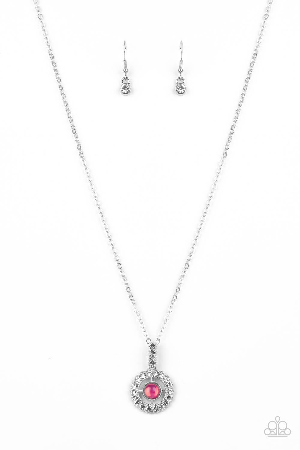 SPRINGTIME TWINKLE - PINK OPALESCENT NECKLACE
