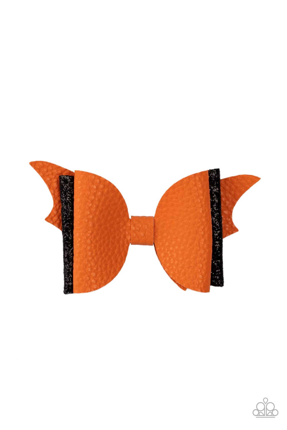 SPOOK-TACULER, SPOOK-TACULER - ORANGE & BLACK HALLOWEEN HAIR CLIP