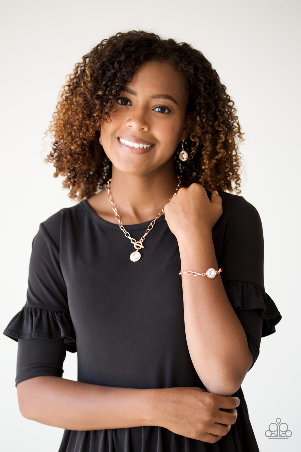 SHE SPARKLES ON - COPPER