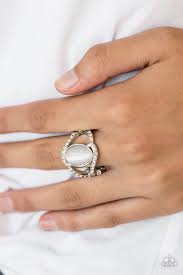MOULIN MOON - WHITE MOONSTONE RING