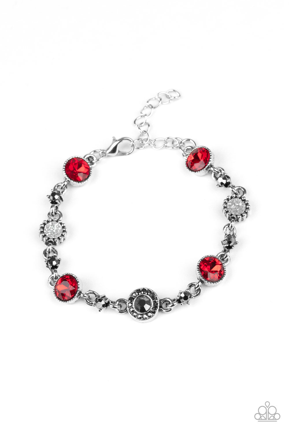 STARGAZING SPARKLE - RED RHINESTONE BRACELET