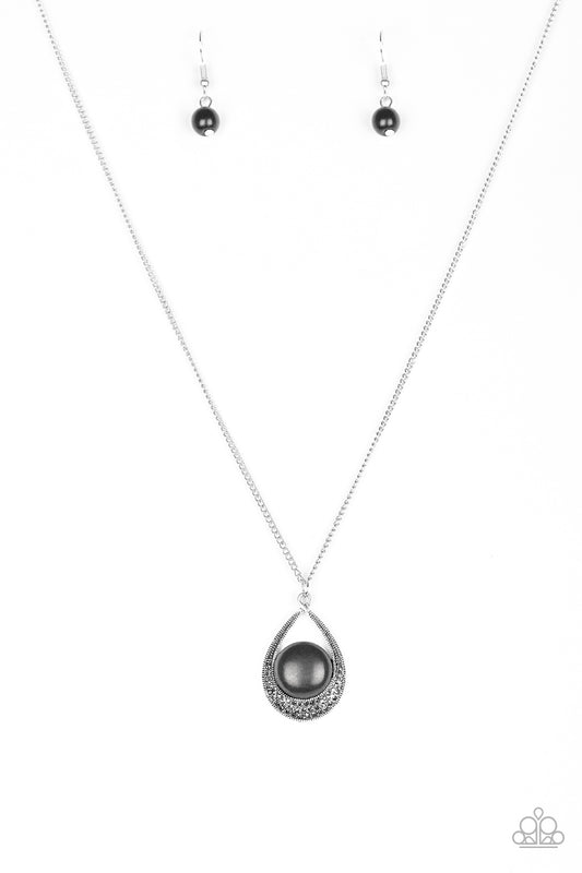 RIO RANCHO RESPLENDENCE - BLACK NATURAL STONE HEMATITE NECKLACE