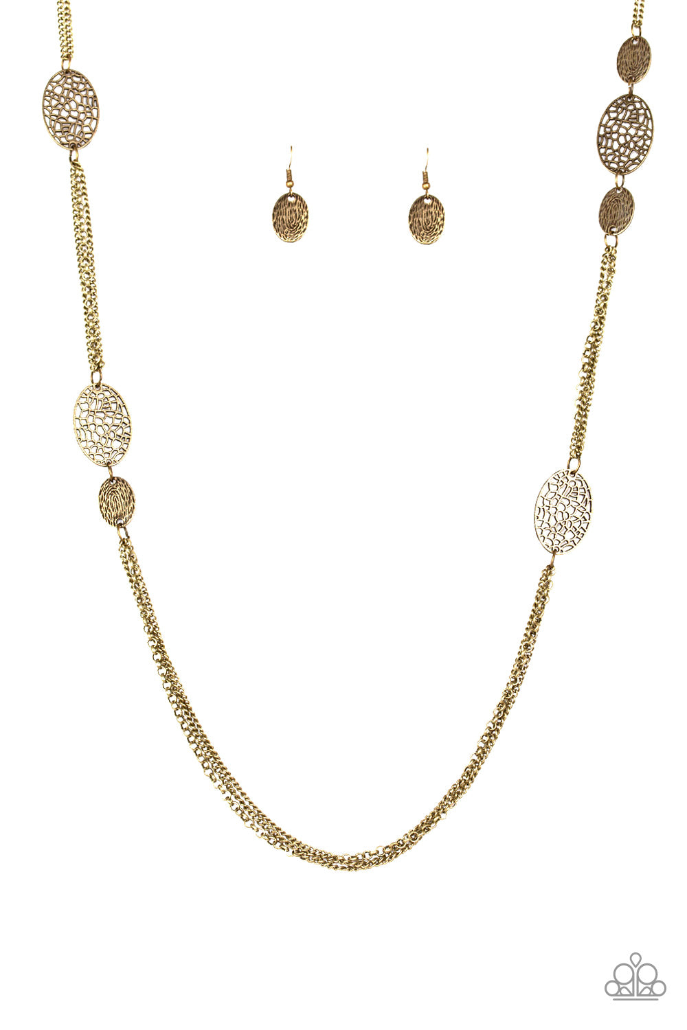 A FORCE OF NATURE - BRASS NECKLACE