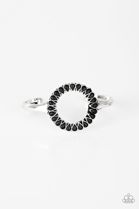 DIVINELY DESERT - BLACK CUFF BRACELET