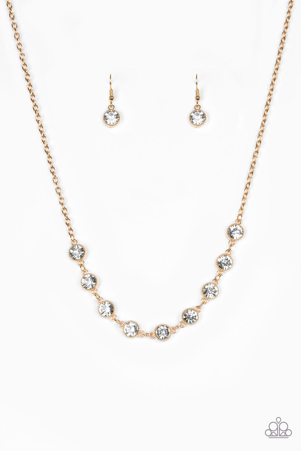 STARLIT SOCIALS - GOLD NECKLACE