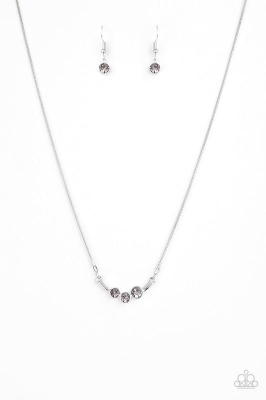 SPARKLING STARGAZER - SILVER DAINTY NECKLACE