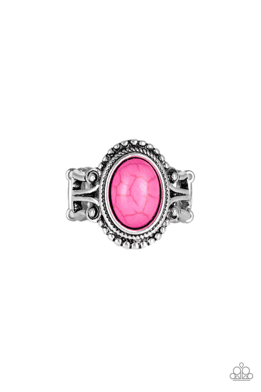 ALL THE WORLDS A STAGECOACH - PINK RING