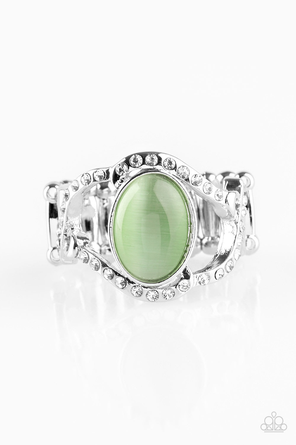 MOULIN MOON - GREEN MOONSTONE RING