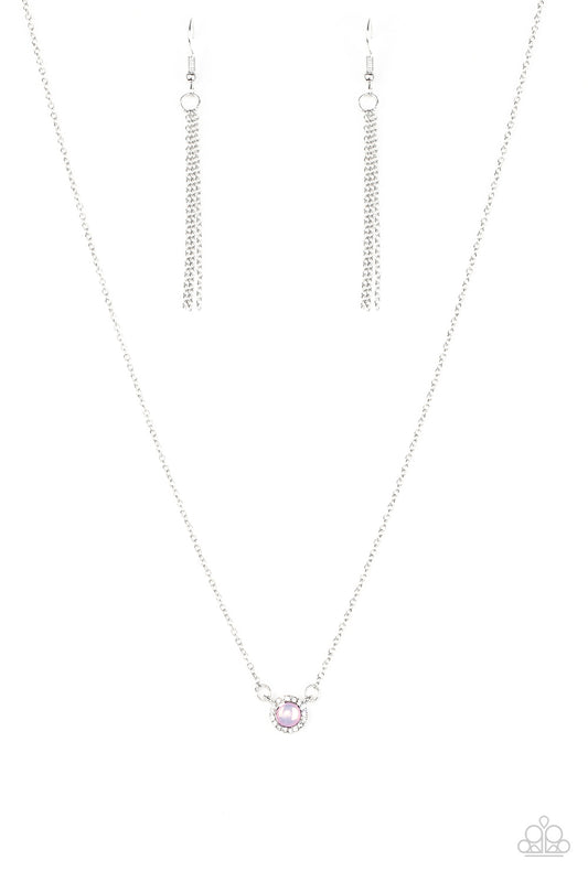 DREAMY DREAMER - PINK OPALESCENT NECKLACE