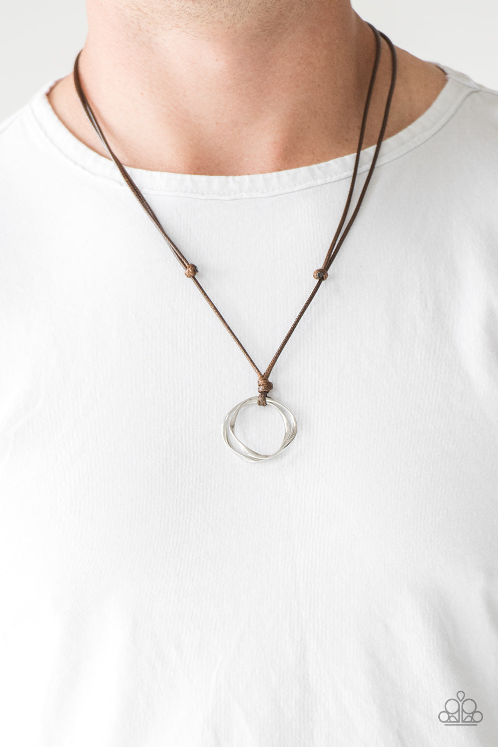 GO TO YOUR ROAM! - BROWN MEN'S NECKLACE