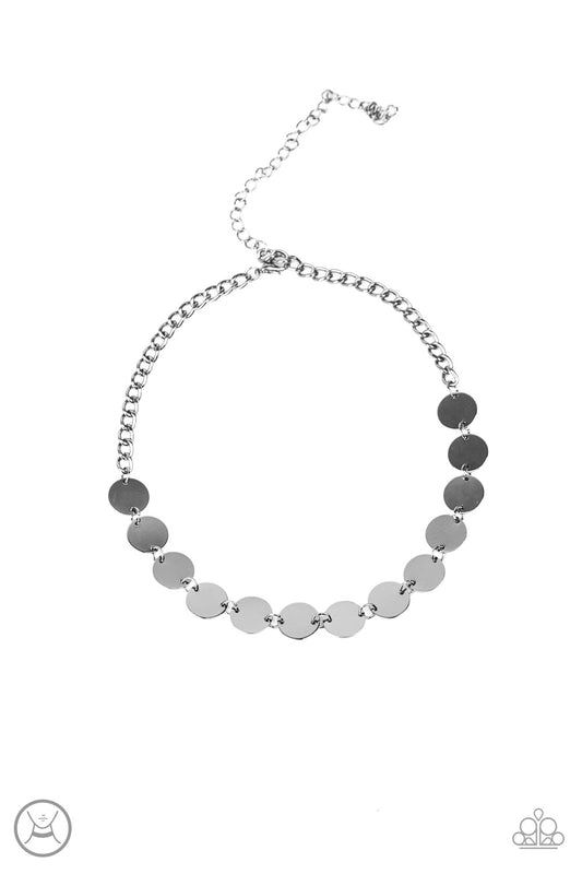 FASTER THAN SPOTLIGHT - BLACK CHOKER NECKLACE