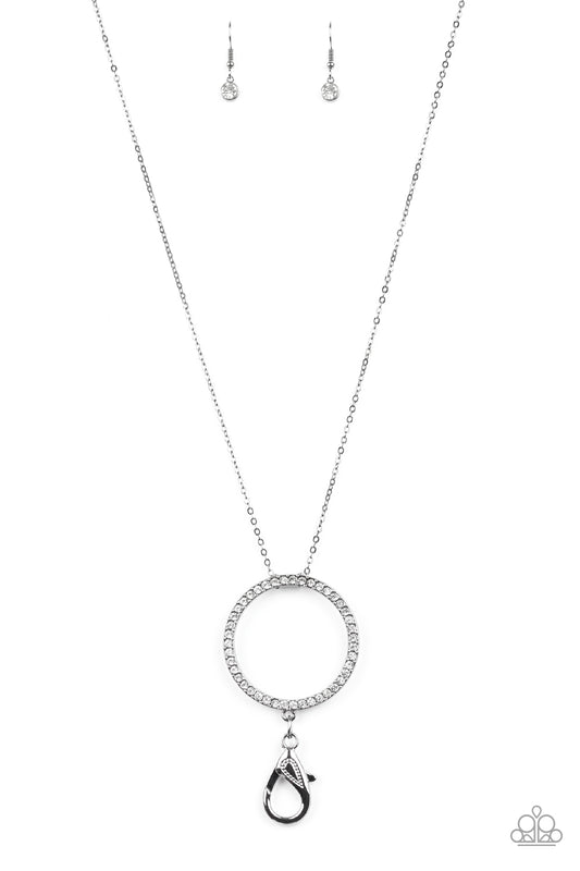 CENTER OF ATTENTION - BLACK LANYARD