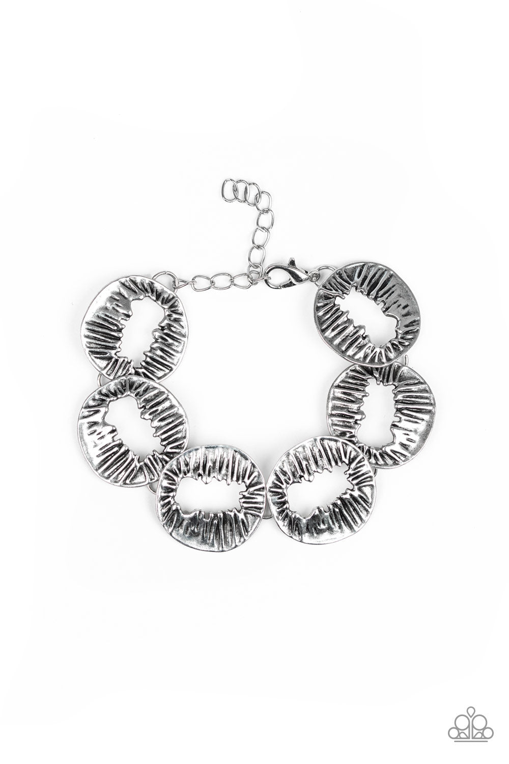 CUT IT OUT! - SILVER CUTOUT BRACELET