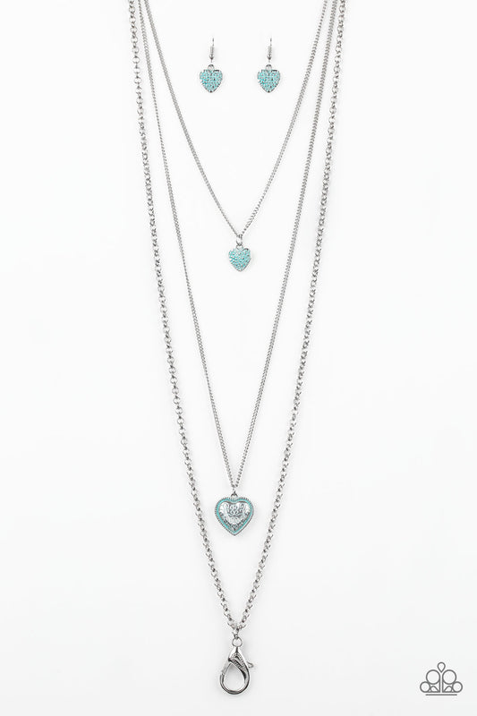 HEART SONG - GREEN LANYARD