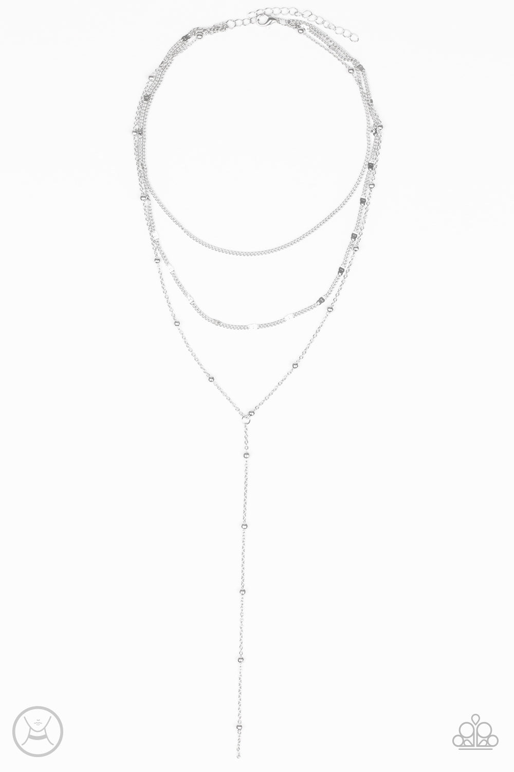 THINK LIKE A MINIMALIST - SILVER CHOKER NECKLACE