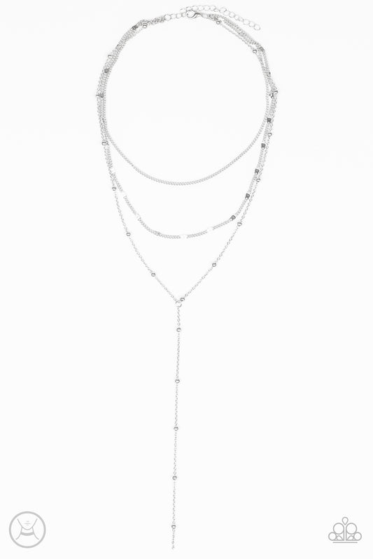 THINK LIKE A MINIMALIST - SILVER CHOKER NECKLACE