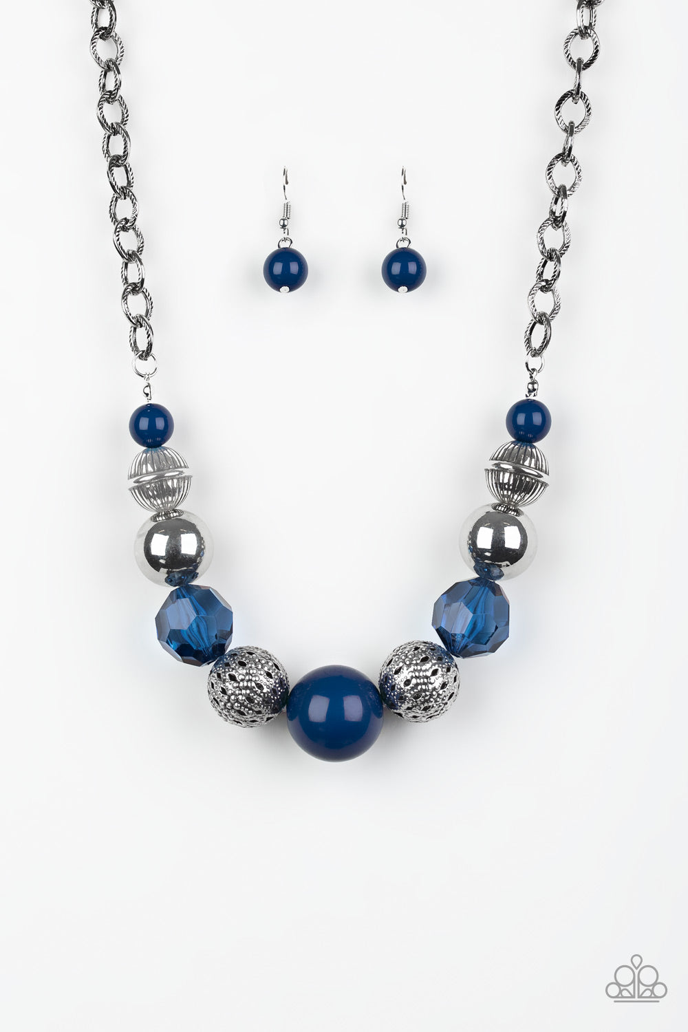 SUGAR, SUGAR - BLUE NECKALCE