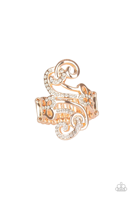 WALTZING WONDERS - GOLD FILIGREE RING