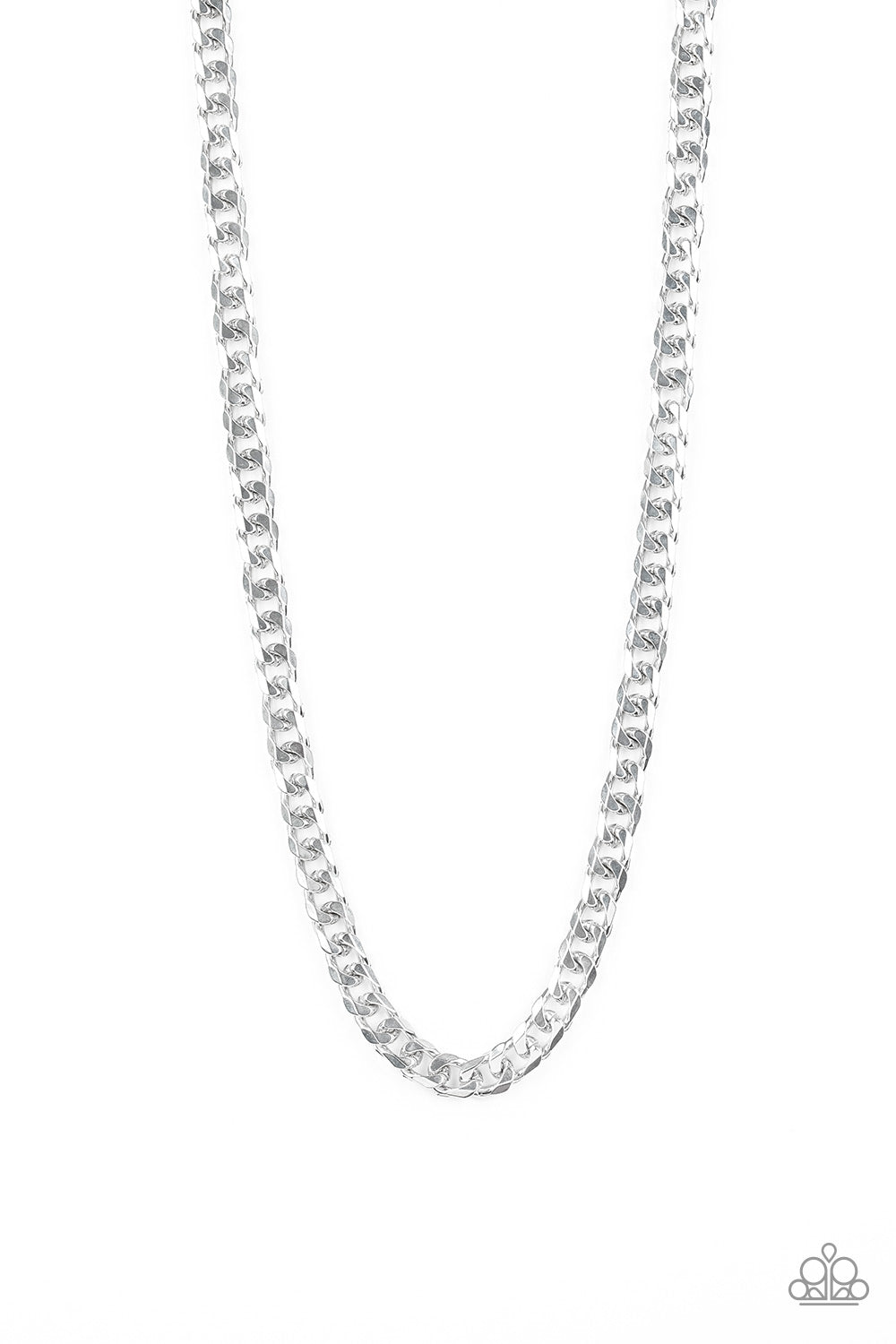 THE GAME CHAIN-GER - SILVER MEN'S NECKLACE
