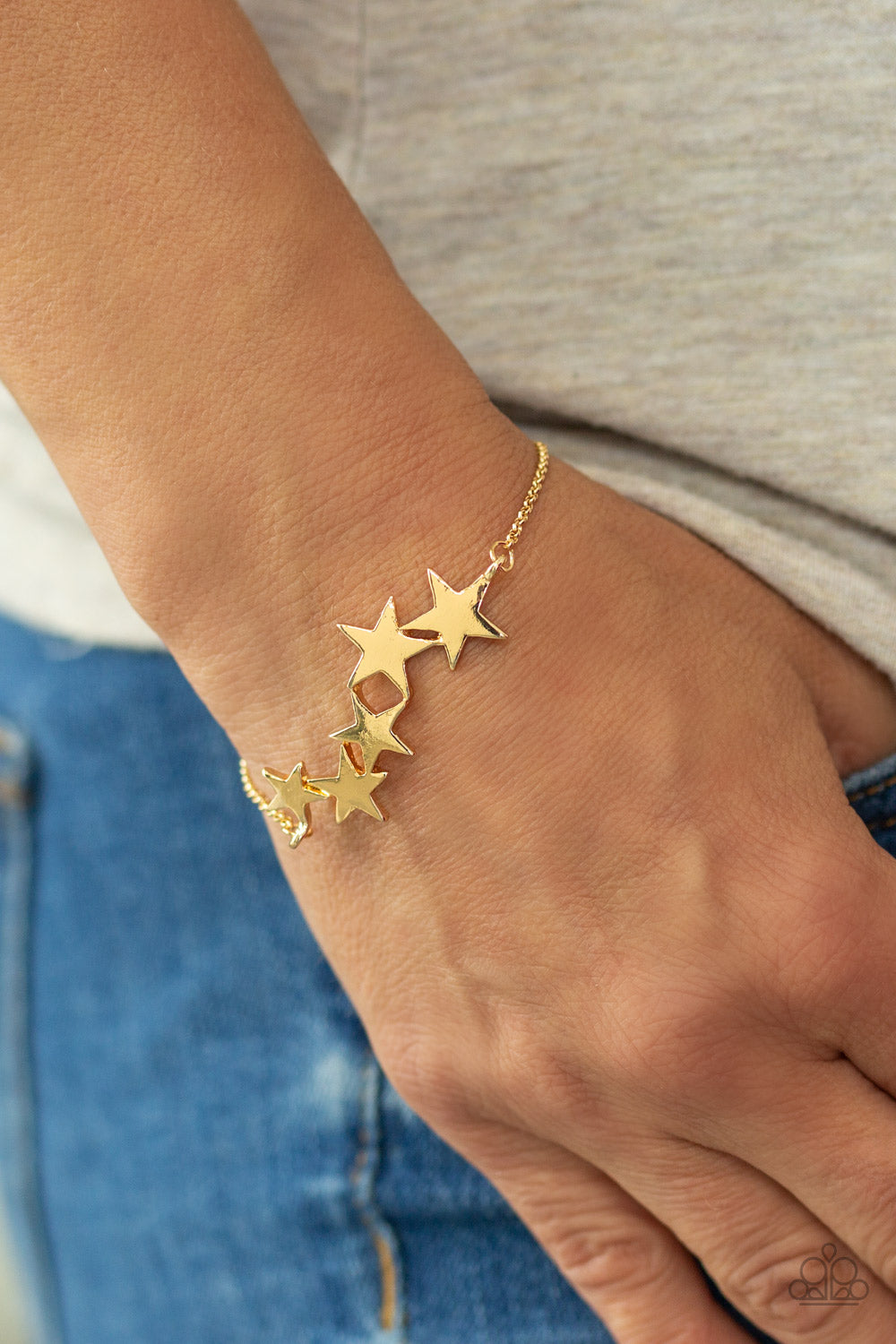 ALL-STAR SHIMMER - GOLD STARS BRACELET