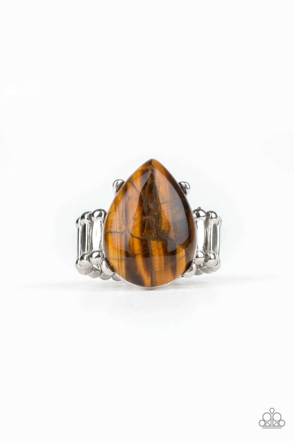 MOJAVE MINERALS - BROWN TIGER'S EYE RING
