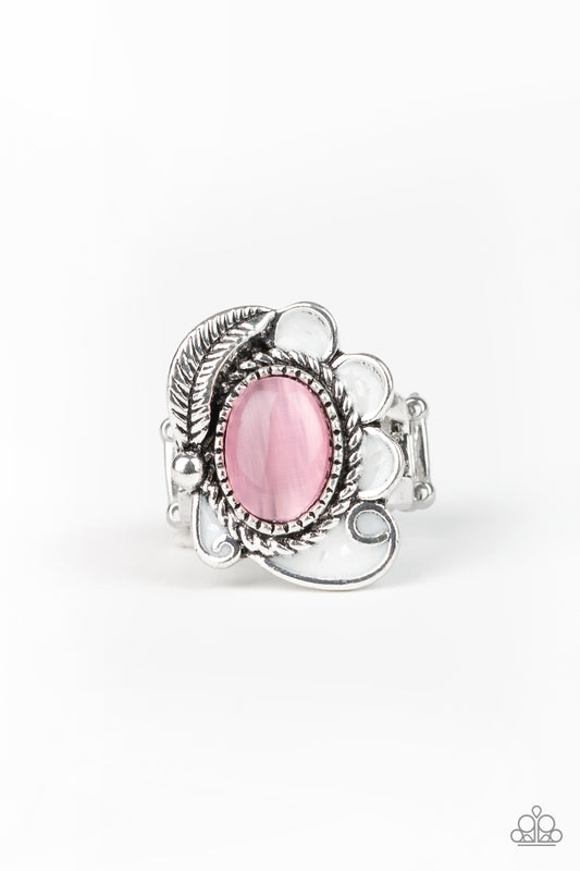 FAIRYTALE MAGIC - PINK MOONSTONE RING