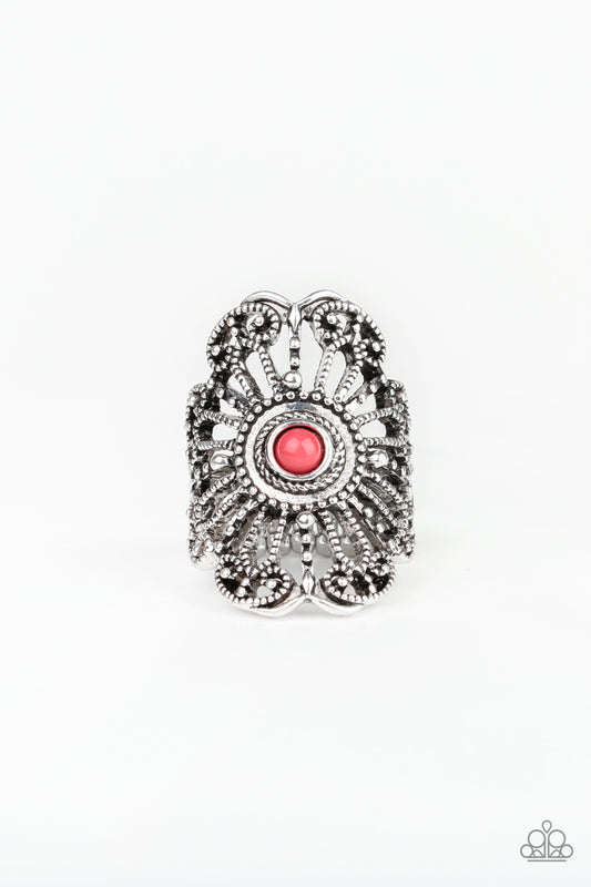 ADRIFT - PINK FILIGREE RING
