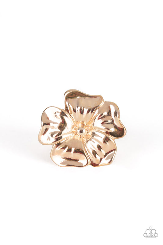 TROPICAL GARDENS - ROSE GOLD FLOWER RING