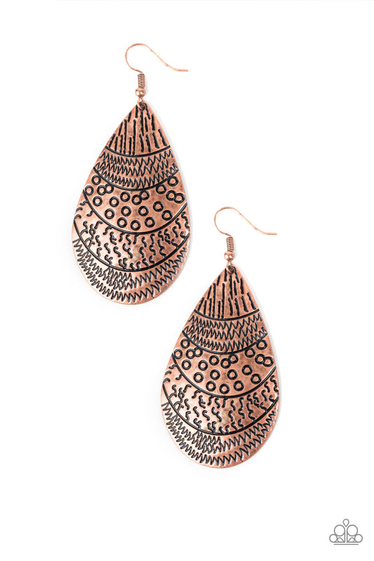 beesblingbash-safari-splash-copper-earrings-paparazzi-accessories