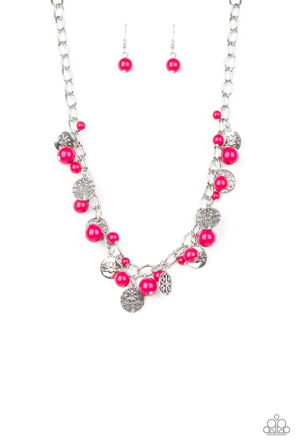 GURU GARDEN - PINK LOTUS NECKLACE