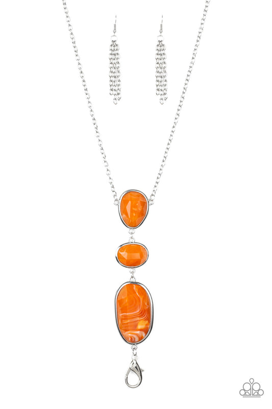 MAKING AN IMPACT - ORANGE LANYARD