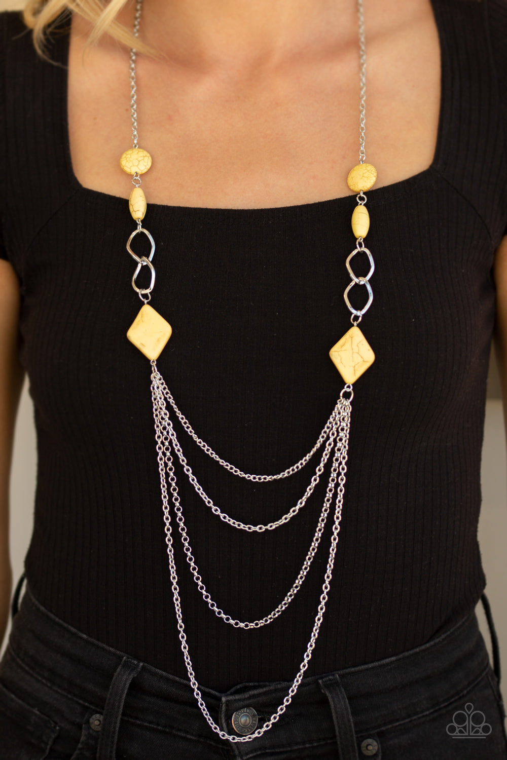 DESERT DAWN - YELLOW SANDSTONE NECKLACE