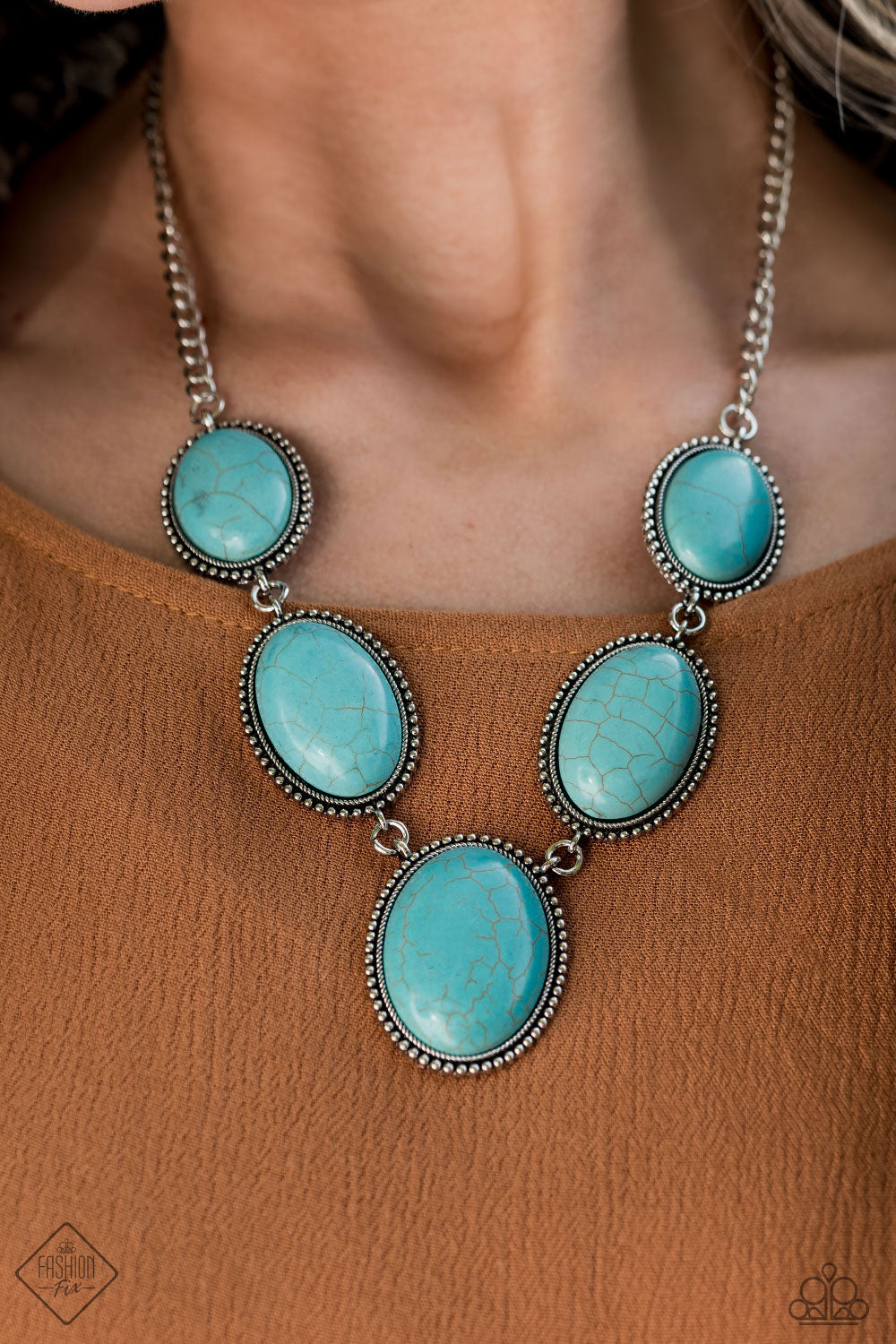 SIMPLY SANTA FE - DECEMBER 2020 BLUE TURQUOISE OVALS