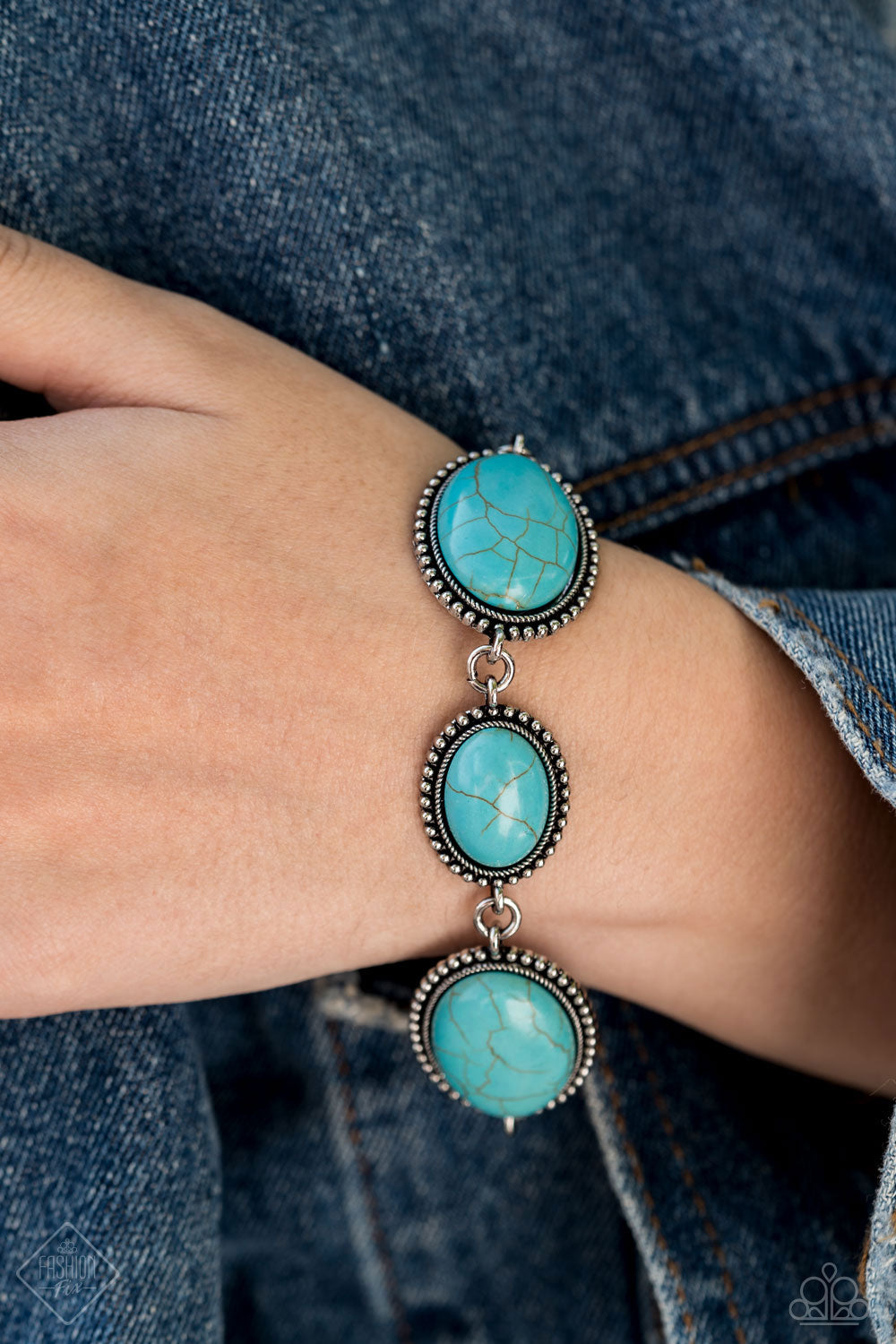 SIMPLY SANTA FE - DECEMBER 2020 BLUE TURQUOISE OVALS