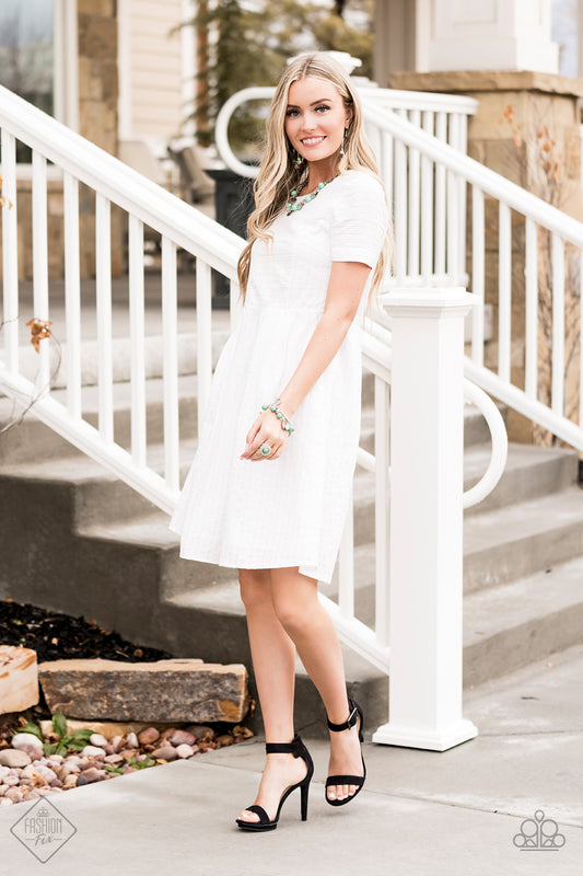 GLIMPSES OF MALIBU - APRIL 2020 MINT GREEN SILVER SET