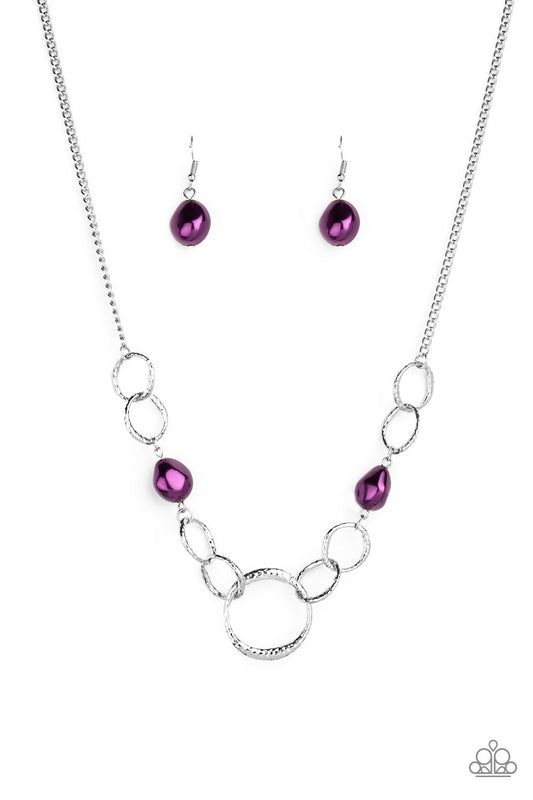 LEAD ROLE - PURPLE PEARLS NECKLACE