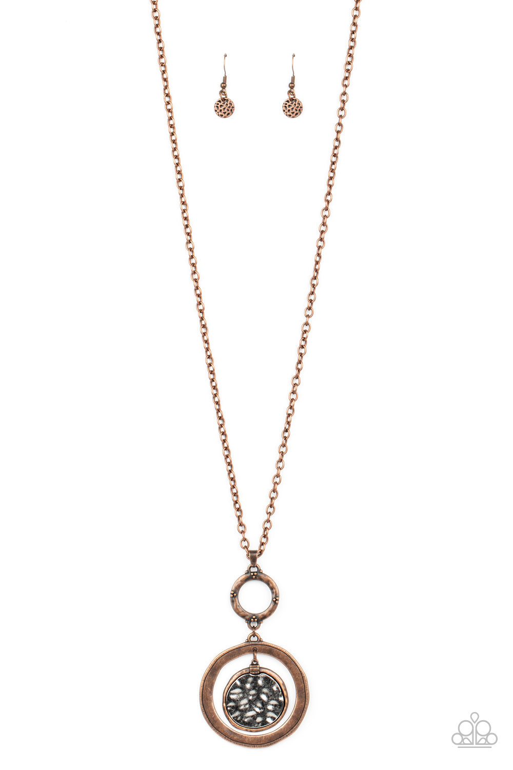 RELIC REVIVAL - COPPER CIRCLES NECKLACE