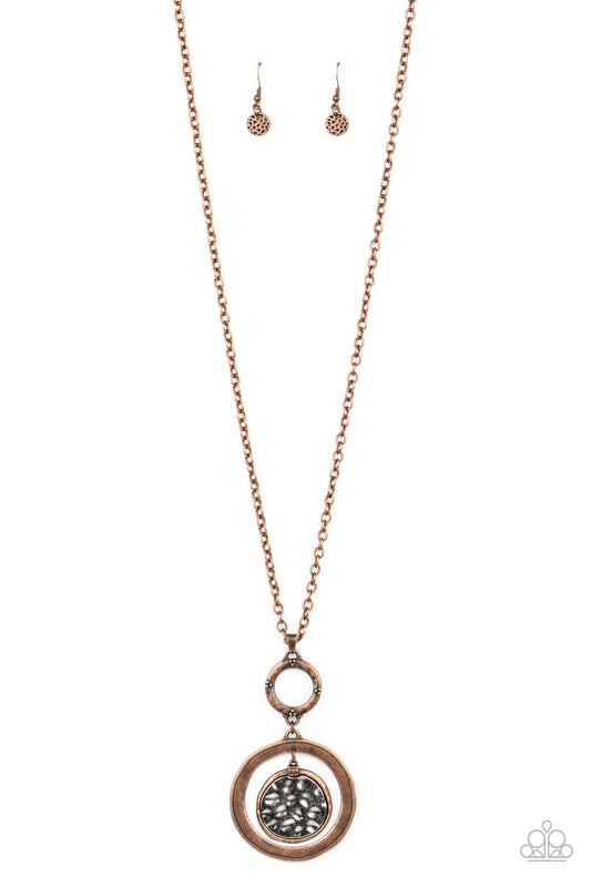 RELIC REVIVAL - COPPER CIRCLES NECKLACE