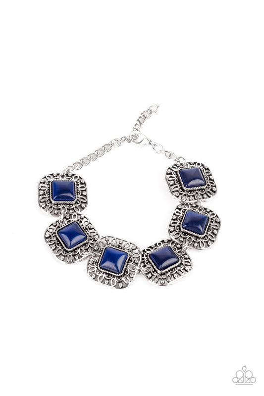 DREAMY DESTINATIONS - BLUE MOONSTONES FILIGREE BRACELET